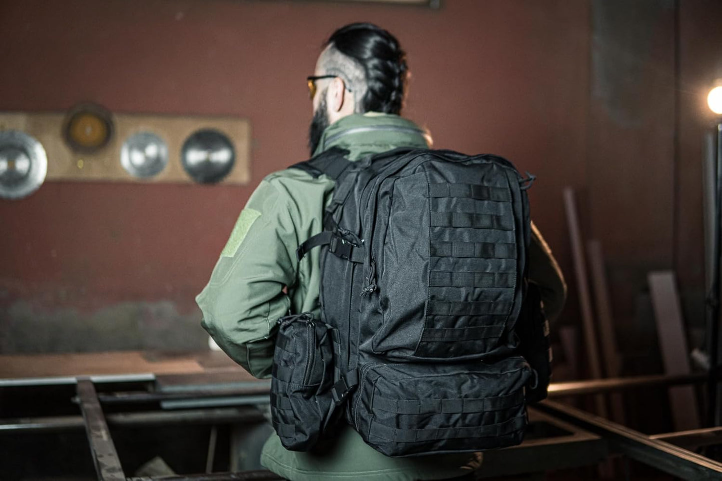 Mochila Táctica de Combate Ultra Resistente 55L