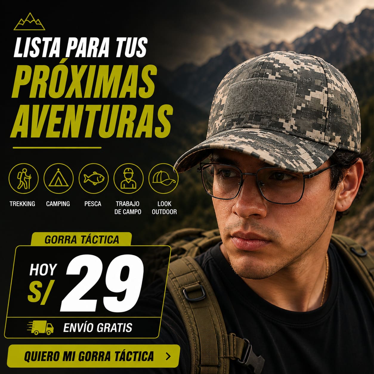 Gorra Táctica
