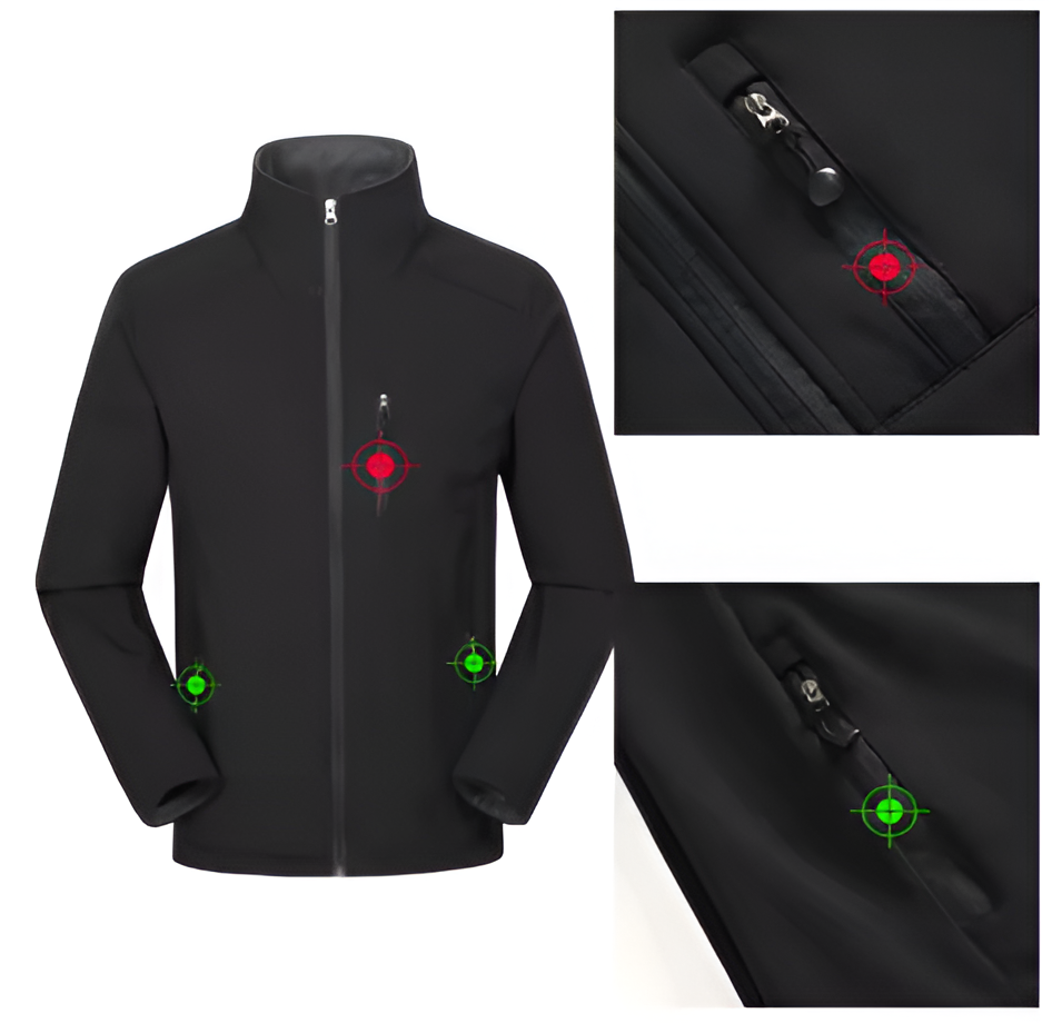 Trazto | Casaca Softshell Táctica Micro-polar