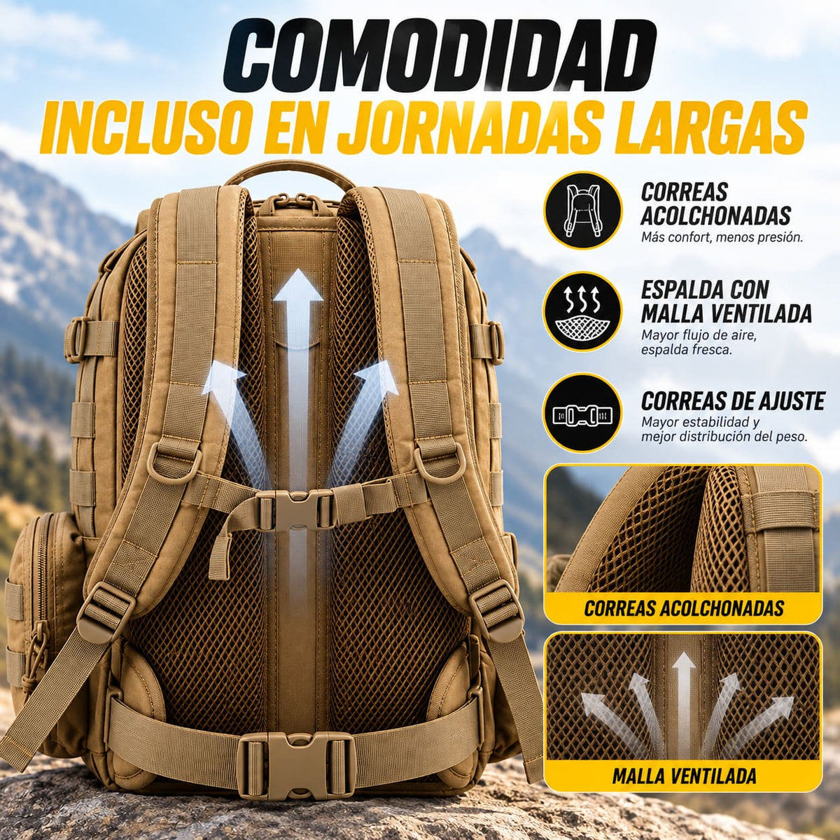 Mochila Táctica Premium
