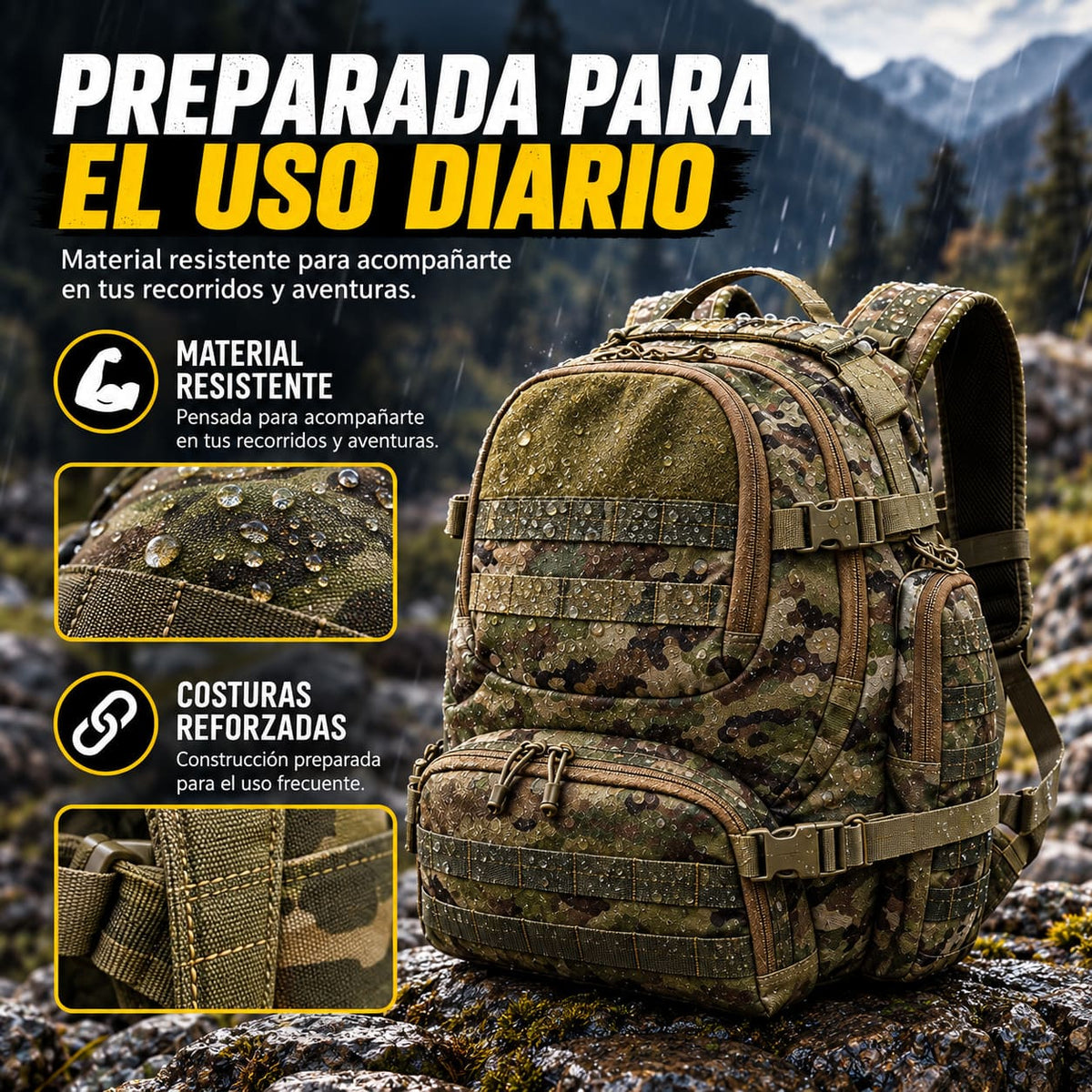Mochila Táctica Premium